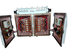 煤礦風機用隔爆兼本質安全型雙電源真空電磁起動器系列QJZ4-2×200/1140(660、380）SF